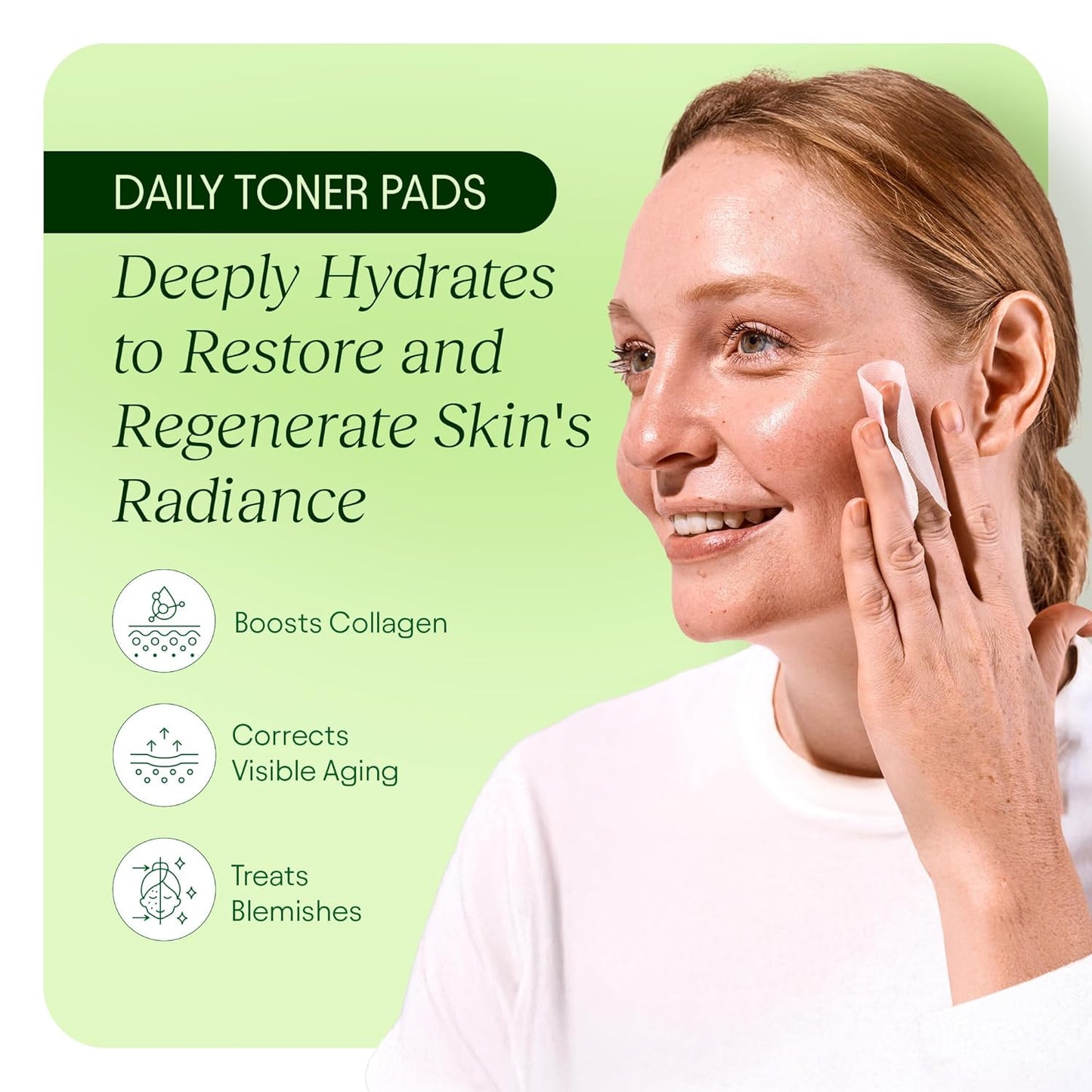 Jiyu Anti-Aging Korean Toning Pads